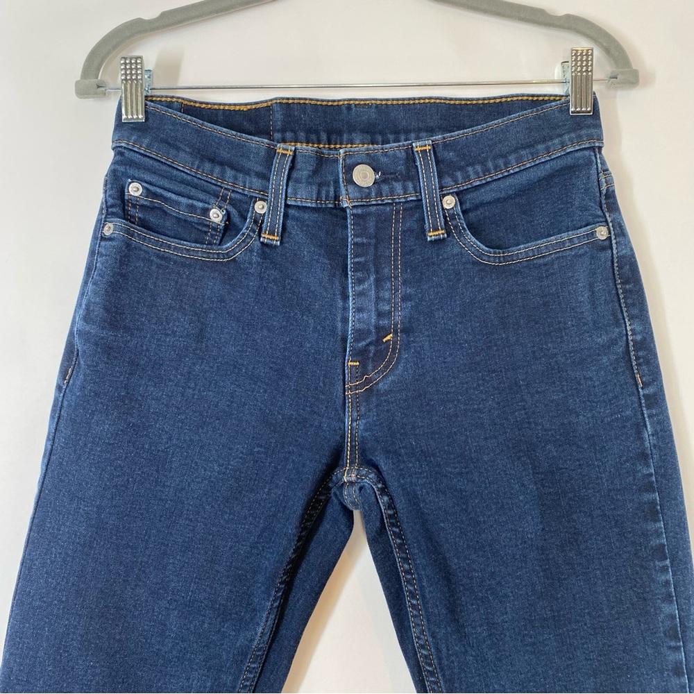 Levi's 511 Slim Fit Men's Dark Hollow Dark Wash Stretch Denim Jeans Size 29 - Picture 3 of 16